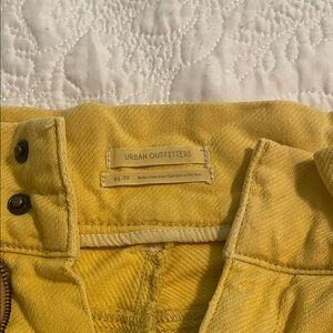 Urban Outfitters Mustard Yellow Outerwear